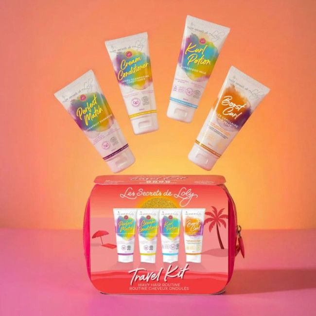 Trousse de voyage Les Secrets de Loly 4x100ml – Routine ondulés