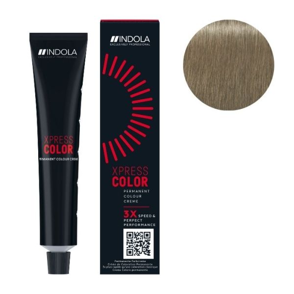 Coloration XpressColor 9.1 blond très clair cendré Indola 60ML