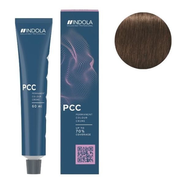 Coloration PCC Fashion 6.84 blond foncé chocolat cuivré Indola 60ML