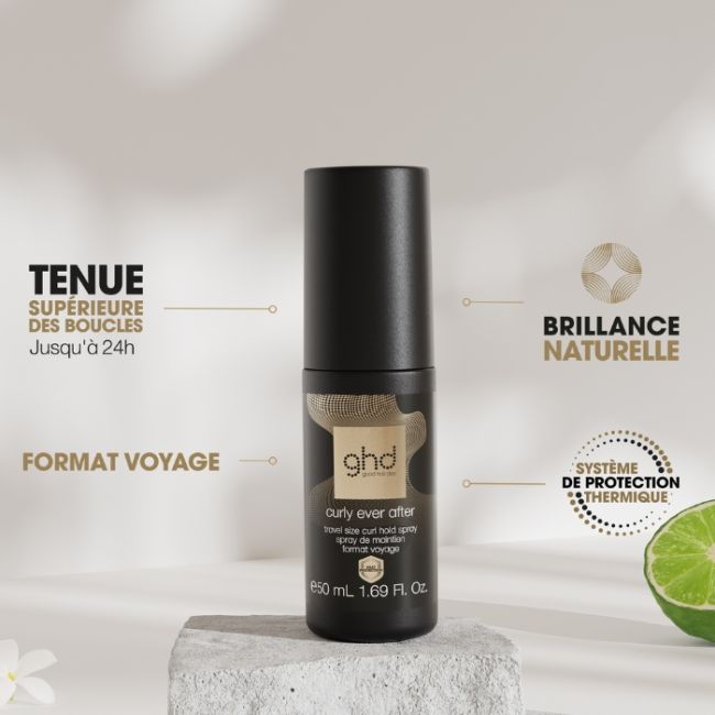 Spray de maintien format voyage ghd curly Ever After 50ml