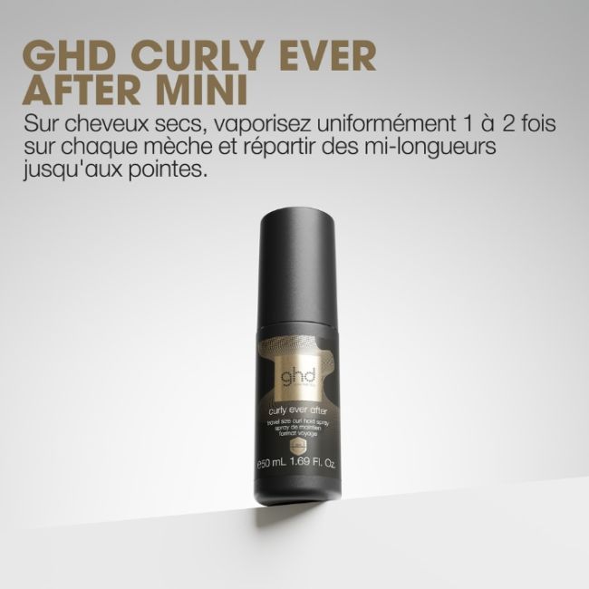 Spray de maintien format voyage ghd curly Ever After 50ml