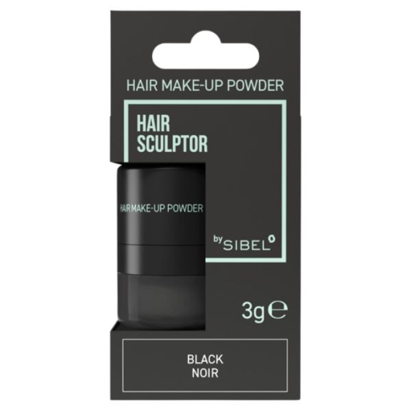 Poudre de maquillage pour cheveux Hair Sculptor Noir Sibel