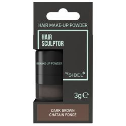 Poudre de maquillage pour cheveux Hair Sculptor Brun foncé Sibel