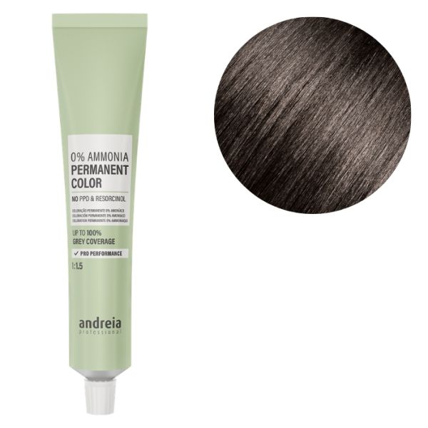 Coloration Permanente 0% 4.0 Andreia 100ml
