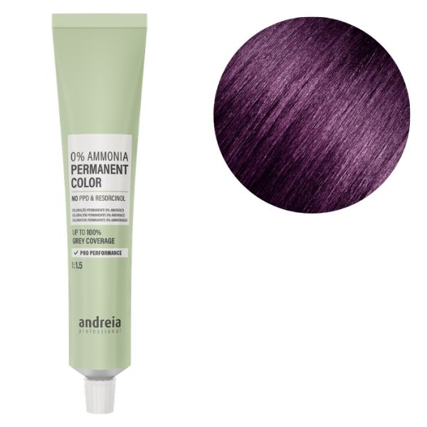 Coloration Permanente 0% 5.22 Andreia 100ml