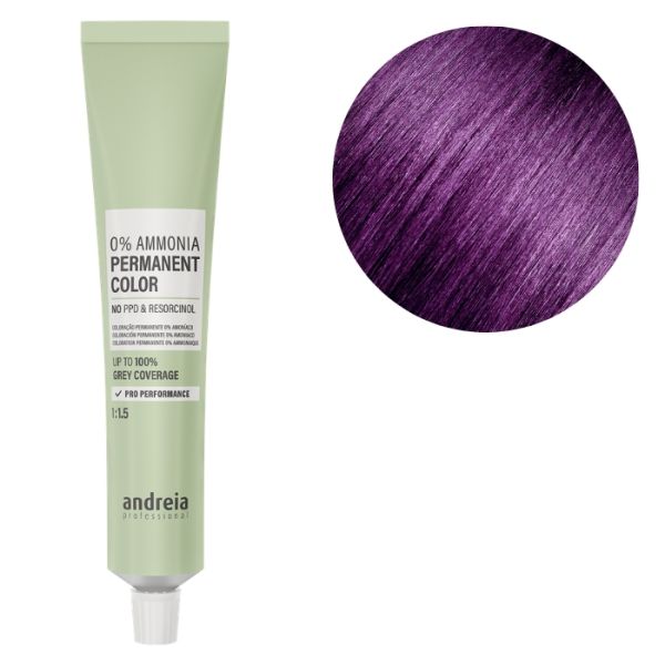 Coloration Permanente 0% violet Andreia 100ml