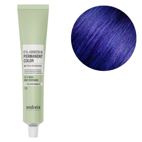 Coloration Permanente 0% blue Andreia 100ml