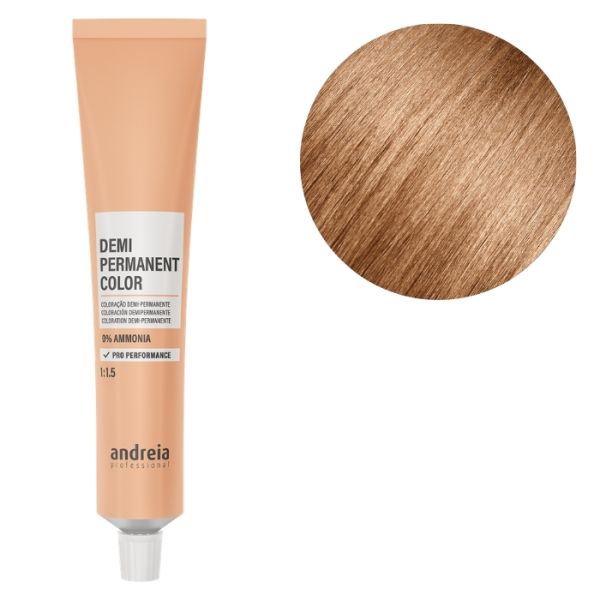 Coloration Demi-Permanente 8.34 Andreia 100ml