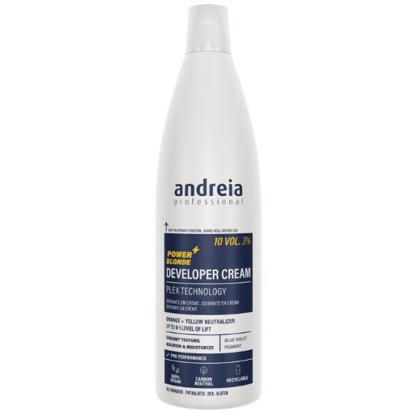 Oxidante creme Power Blonde 10 VOL. 3% Andreia 1L