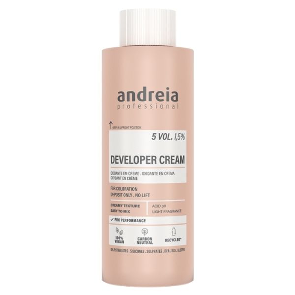 Oxidationscreme 5 VOL. 1,5% Andreia 150ml