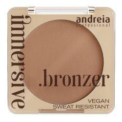 Immersive Bronzer 01Light Cool Brown Satin Andreia