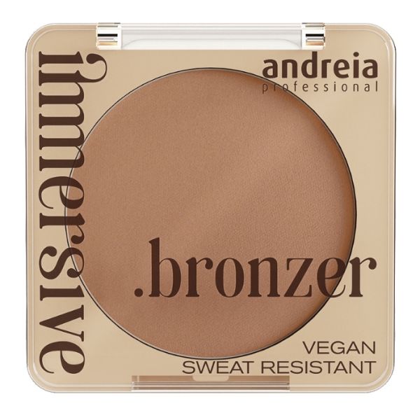 Immersive Bronzer 01Light Cool Brown Satin Andreia