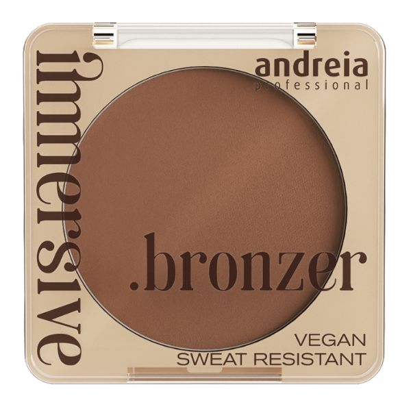 Immersive Bronzer 02 Medium Neutral Brown Satin Andreia