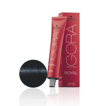 Igora Royal 1-1 Zwart Blauw 60 ML