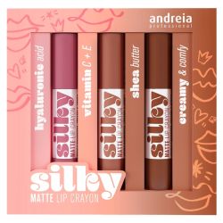 Kit rouge à lèvres Silky Andreia