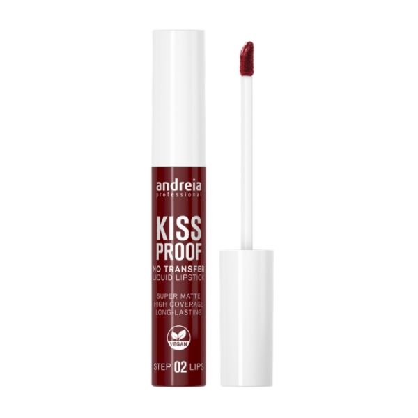 Rouge à lèvres Kiss Proof Burgundy 01 Andreia