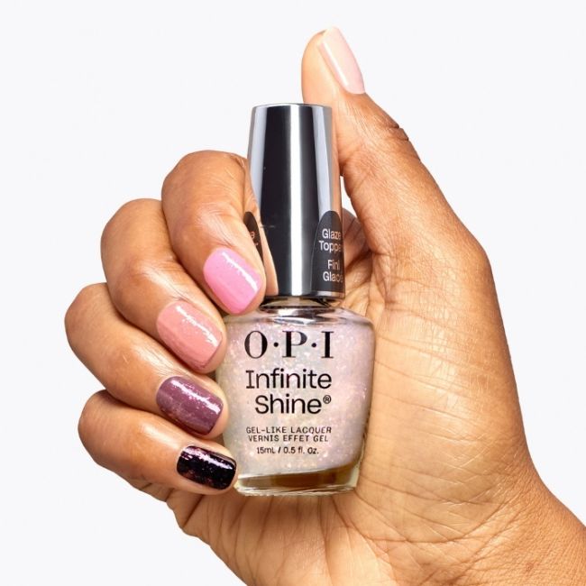 OPI Vernis Infinite Shine Vegan Glazed Glint Condition 15ML