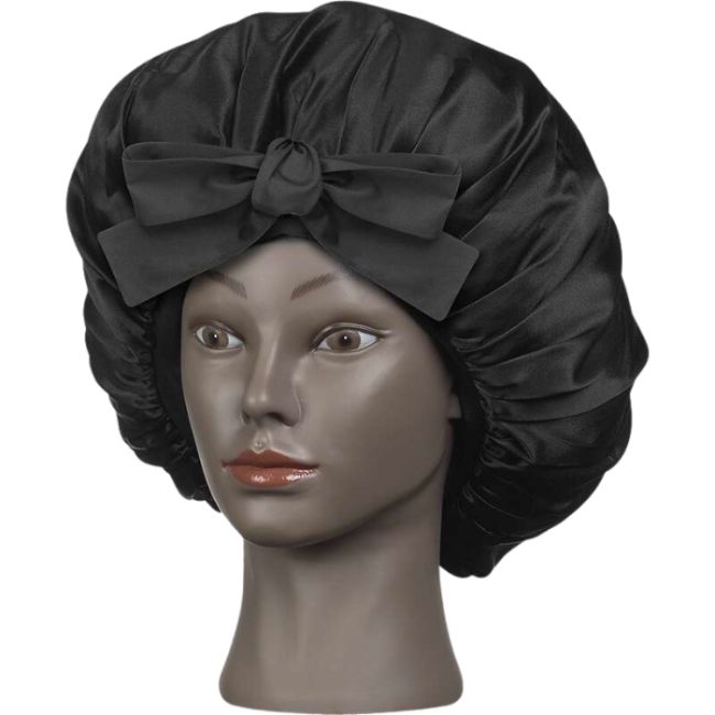 Bonnet de nuit en soie Aude Sibel