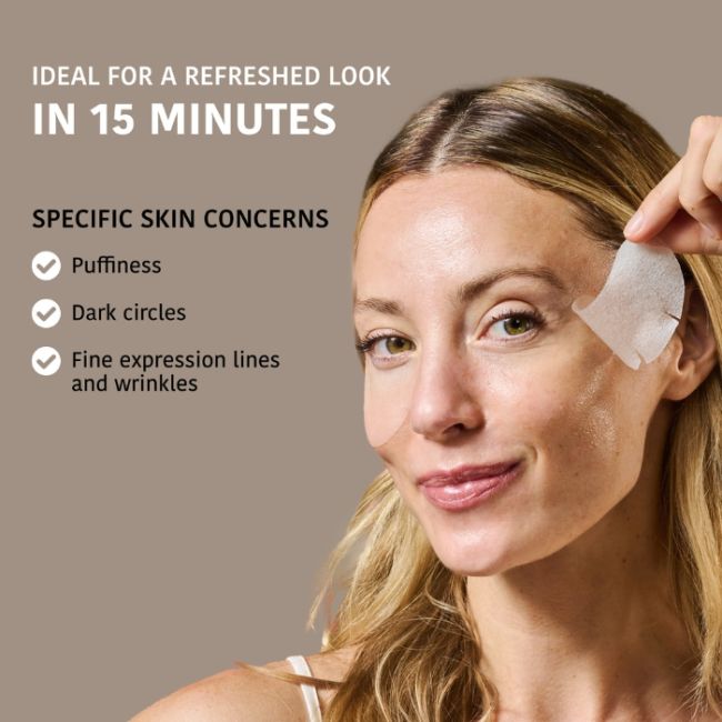 Patchs Contour Yeux Anti-fatigue Caféine + Vitamine C Iroha