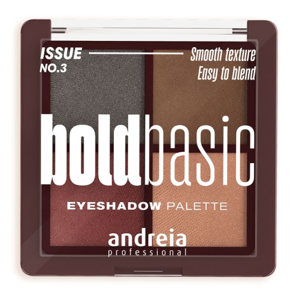 Palette fards à paupières 03 Bold Basic Andreia