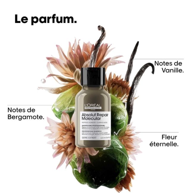 Shampooing Absolut Repair Molecular L'Oréal Professionnel 100ml