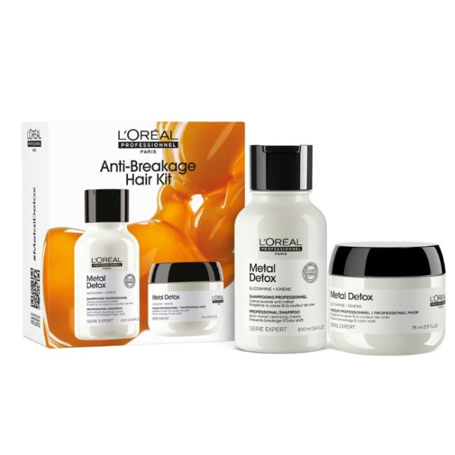 Kit Mini Duo Metal Detox Shampoing et Masque L'Oréal Professionnel