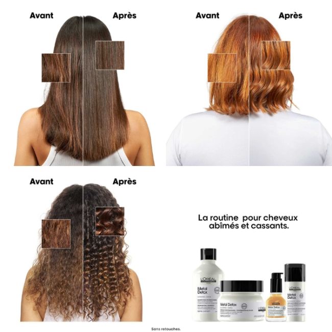 Kit Mini Duo Metal Detox Shampoing et Masque L'Oréal Professionnel
