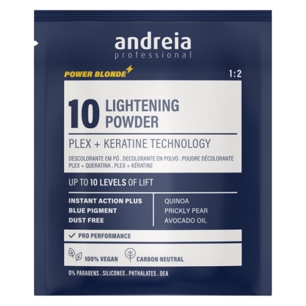 Bleaching powder sachet 10 Power Blonde Andreia 30g
