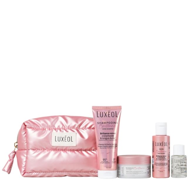 Trousse Routine Brillance format voyage Luxéol