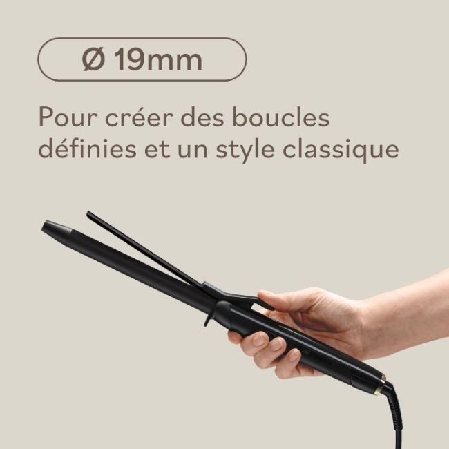 Ferro de encaracolar 19mm Babyliss Pro