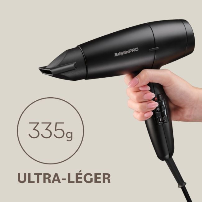 Sèche-cheveux Lupia noir Babyliss Pro 2200W