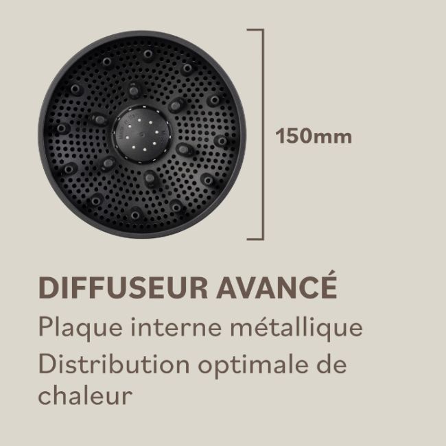 Sèche-cheveux Lupia noir Babyliss Pro 2200W