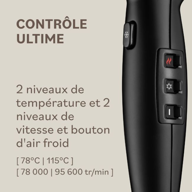 Asciugacapelli Lupia nero Babyliss Pro 2200W