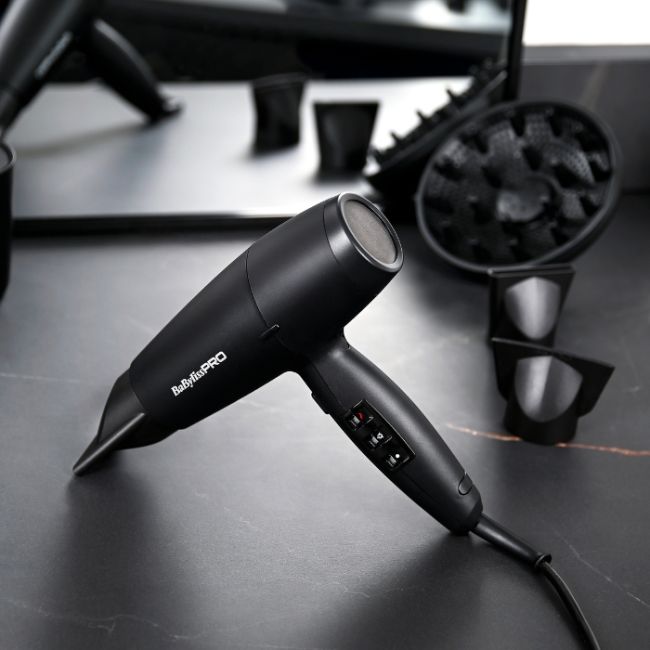 Secador de cabelo Lupia preto Babyliss Pro 2200W