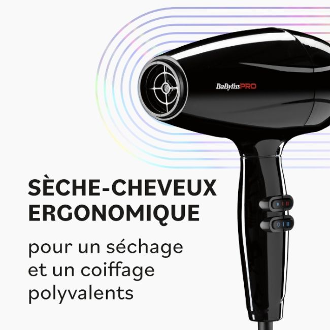 Sèche-cheveux Vero Noir Babyliss Pro