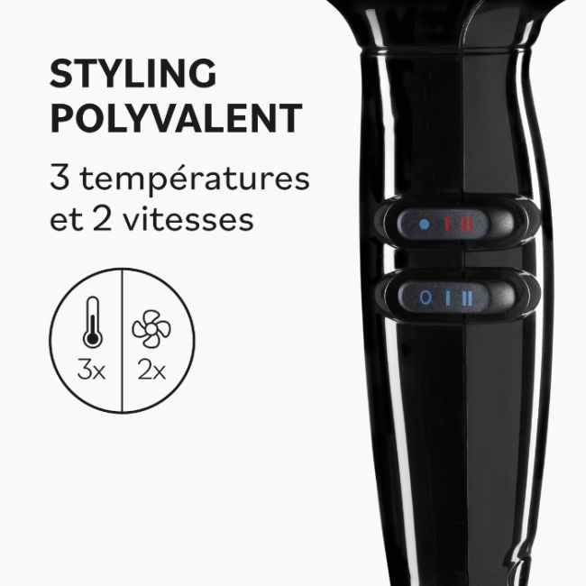 Sèche-cheveux Vero Noir Babyliss Pro