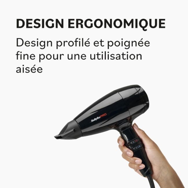 Sèche-cheveux Vero Noir Babyliss Pro