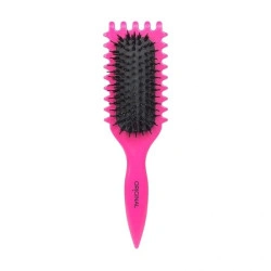 Brosse Coiffante Démêlante Curly Rose- Cheveux Soignés Sans Effort