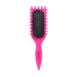 Spazzola Pettinante Districante Riccia Nera - Capelli Curati Senza Sforzo
