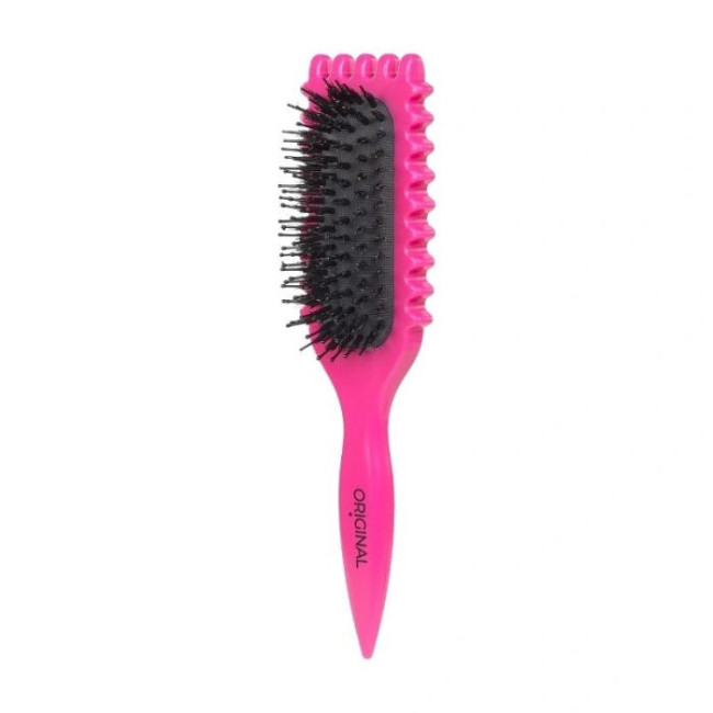 Brosse Coiffante Démêlante Curly Rose- Cheveux Soignés Sans Effort