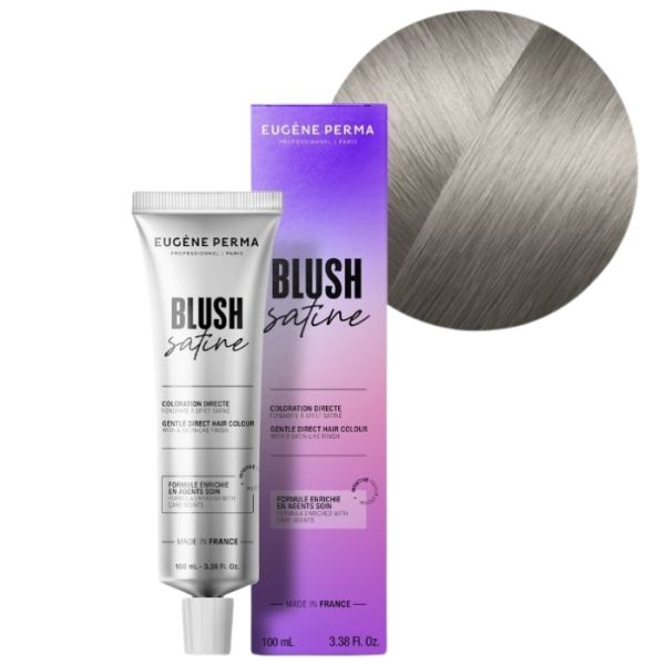 Coloration Blush Satine gris acier leger Eugène Perma 100ml