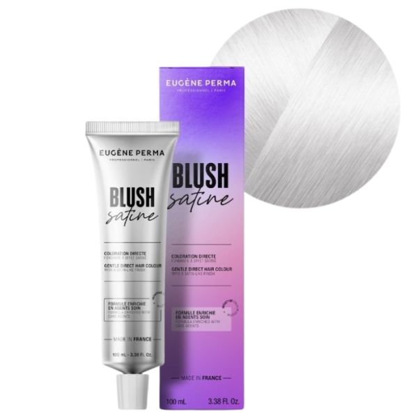 Coloration Blush Satine argent blanc Eugène Perma 100ml