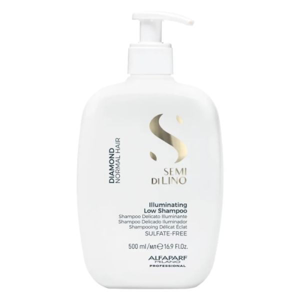 Shampooing délicat Diamond révelateur d'éclat Semi Di Lino 500ml