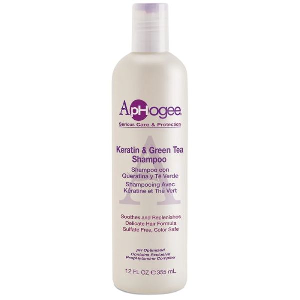 Shampooing Kératine et Thé Vert Keratin Series Aphogee 355ml
