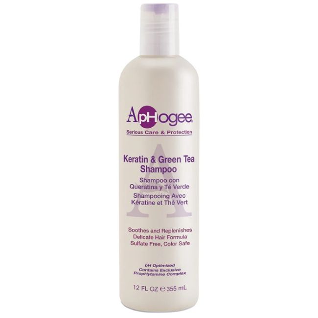 Shampooing Kératine et Thé Vert Keratin Series Aphogee 355ml