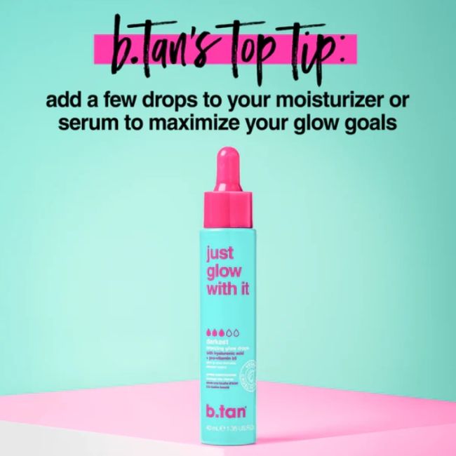 Gouttes autobronzantes Just Glow with It b.tan 40ml