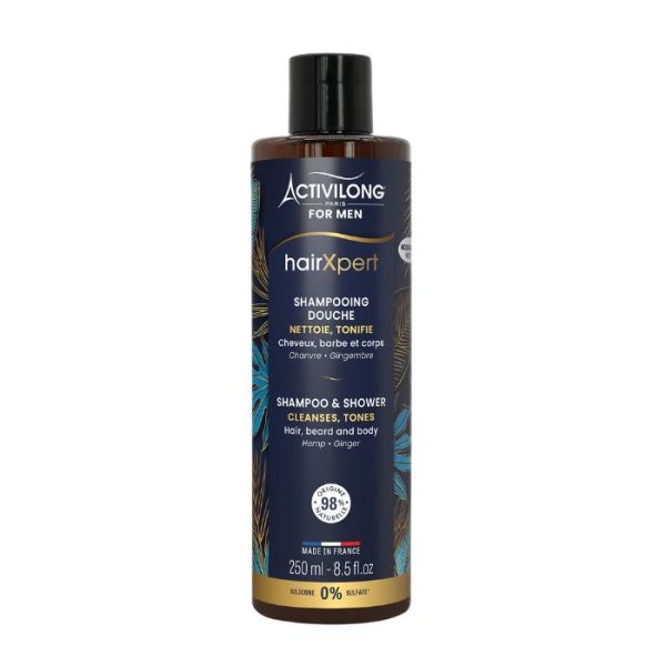 Shampoing Douche Men Hairxpert Activilong 250ml