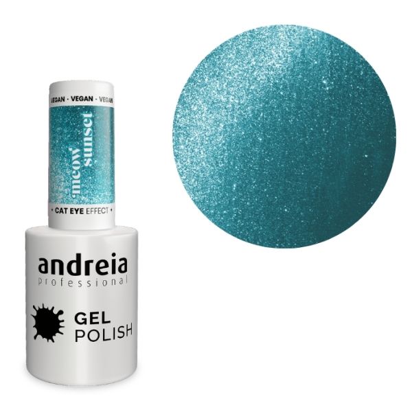 Semi-permanenter Gel-Lack Cat Eye Effekt MW1 Andreia 10,5ml