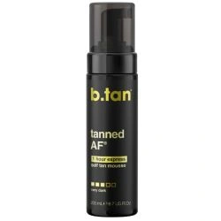 Schiuma autoabbronzante marrone molto scuro (16,5% DHA) 1H Pro-stay B-TAN 200ML