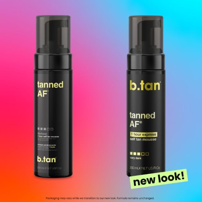 Mousse autobronzante Tanned AF b.tan 200ML